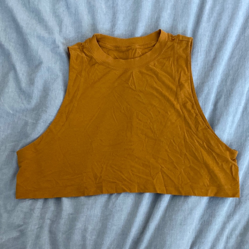 Lululemon Cropped Muscle Tank
